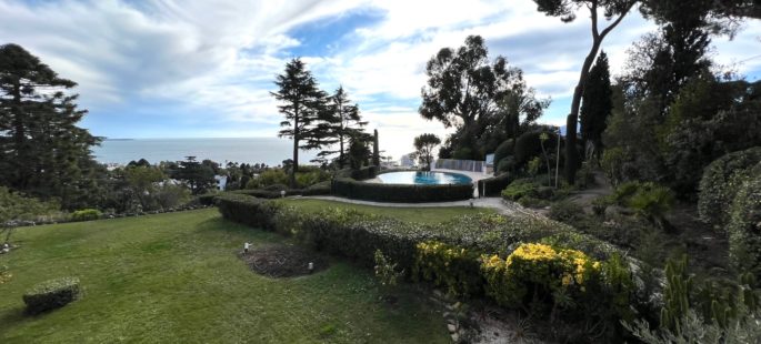 Cannes Croix des Gardes, 4 pièces d’angle, grande terrasse, vue mer