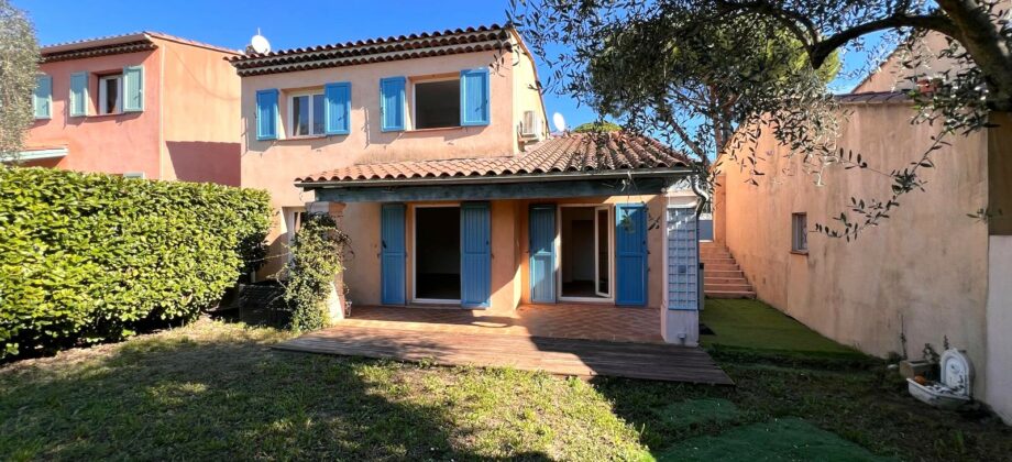 La colle sur Loup, maison 4 pièces avec jardin, garage, vue dégagée, sud