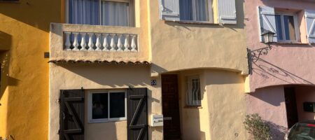 Cannes Croix des Gardes, maison de village, 4 pièces avec terrasse