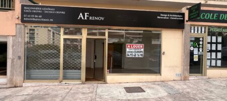 Local Commercial sans Pas de Porte – Le Cannet Carnot