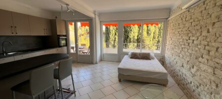 Proche mer et Suquet, Grand studio meublé avec terrasse, parking