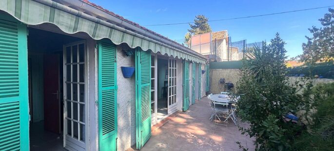 Cannes Valergues, maison 3 pièces , grande terrasse, stationnement